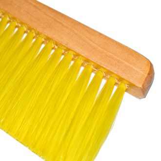 Zmiotka z uchwytem drewnianym - Bee Brush - sztuczny - DE